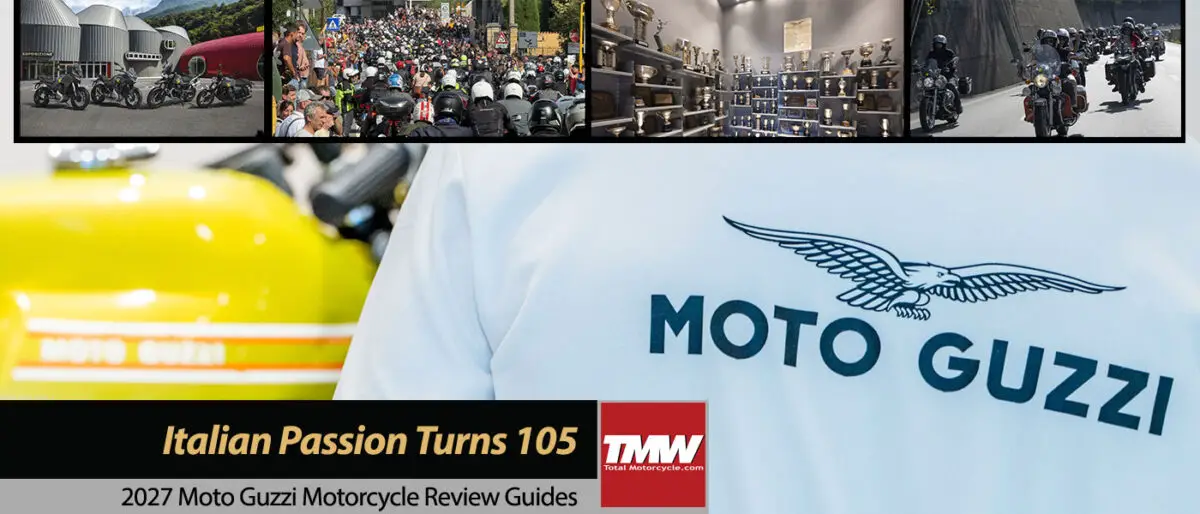 Boundless Italian Passion: Moto Guzzi Turns 105 Rider Celebration