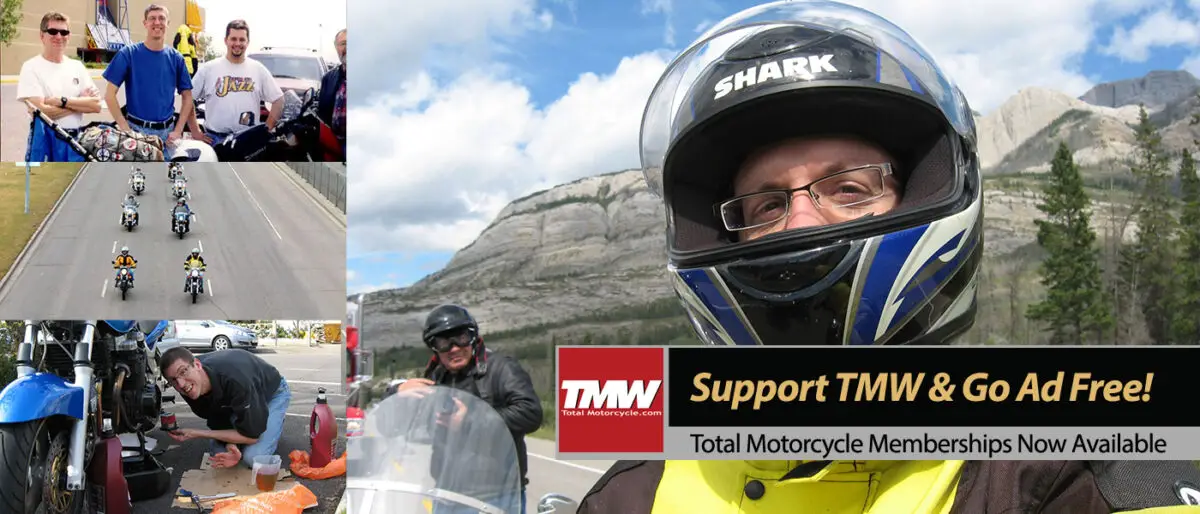 Support the Total Motorcycle Community and Enjoy Going Ad Free!